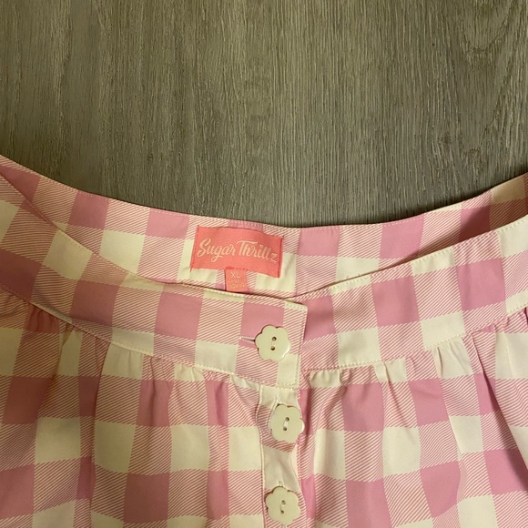 Sugar Thrillz Skirt Size XL but fits small like a Large fits 28”to 30” waist - Picture 2 of 2